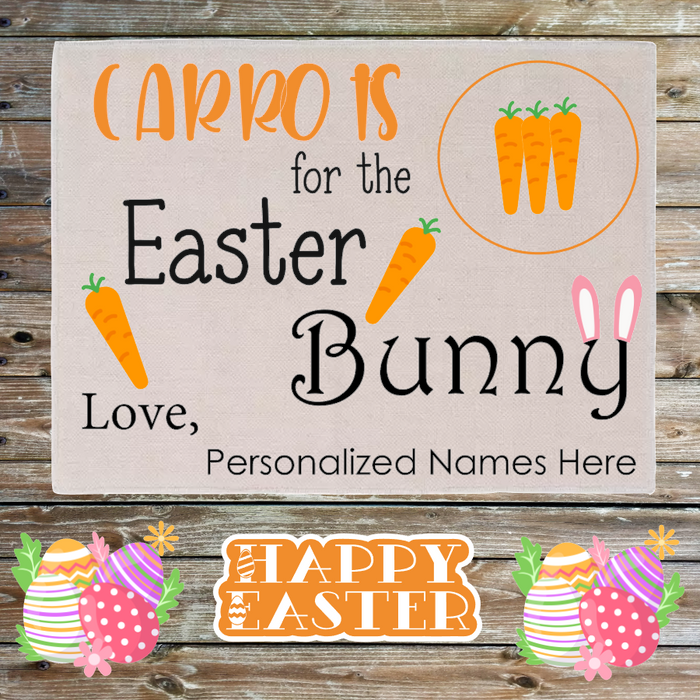 Easter Bunny Treat Placemat