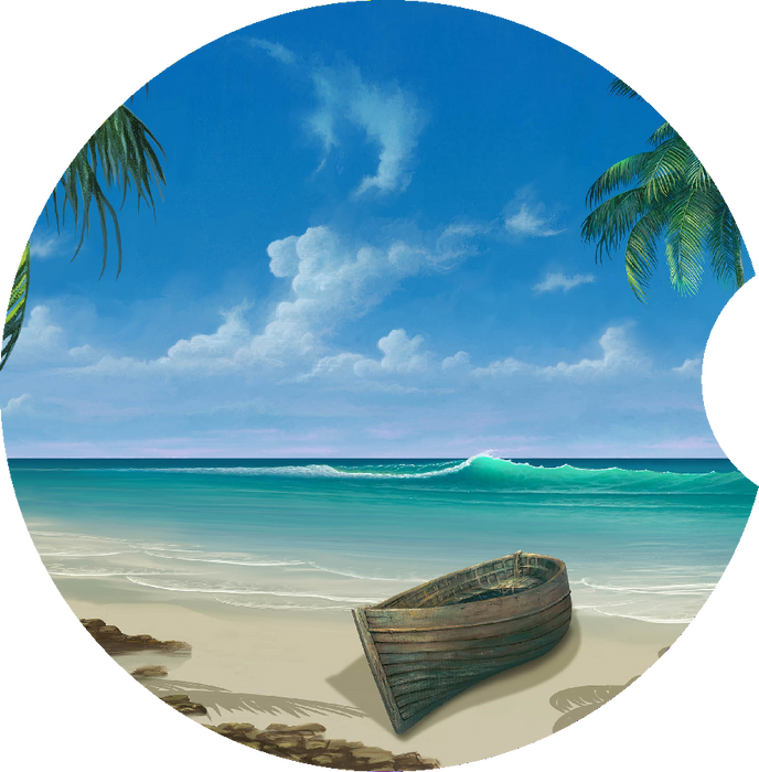 Beach Car Coaster