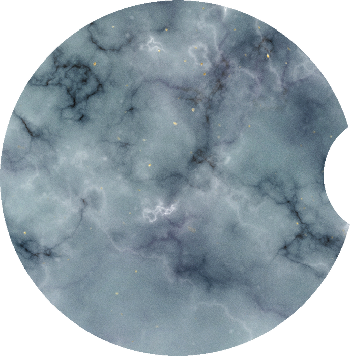 Blue Marble Car Coaster